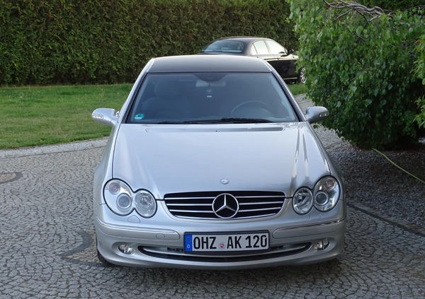 Mercedes-Benz CLK cena 15800 przebieg: 240000, rok produkcji 2004 z Janikowo małe 704